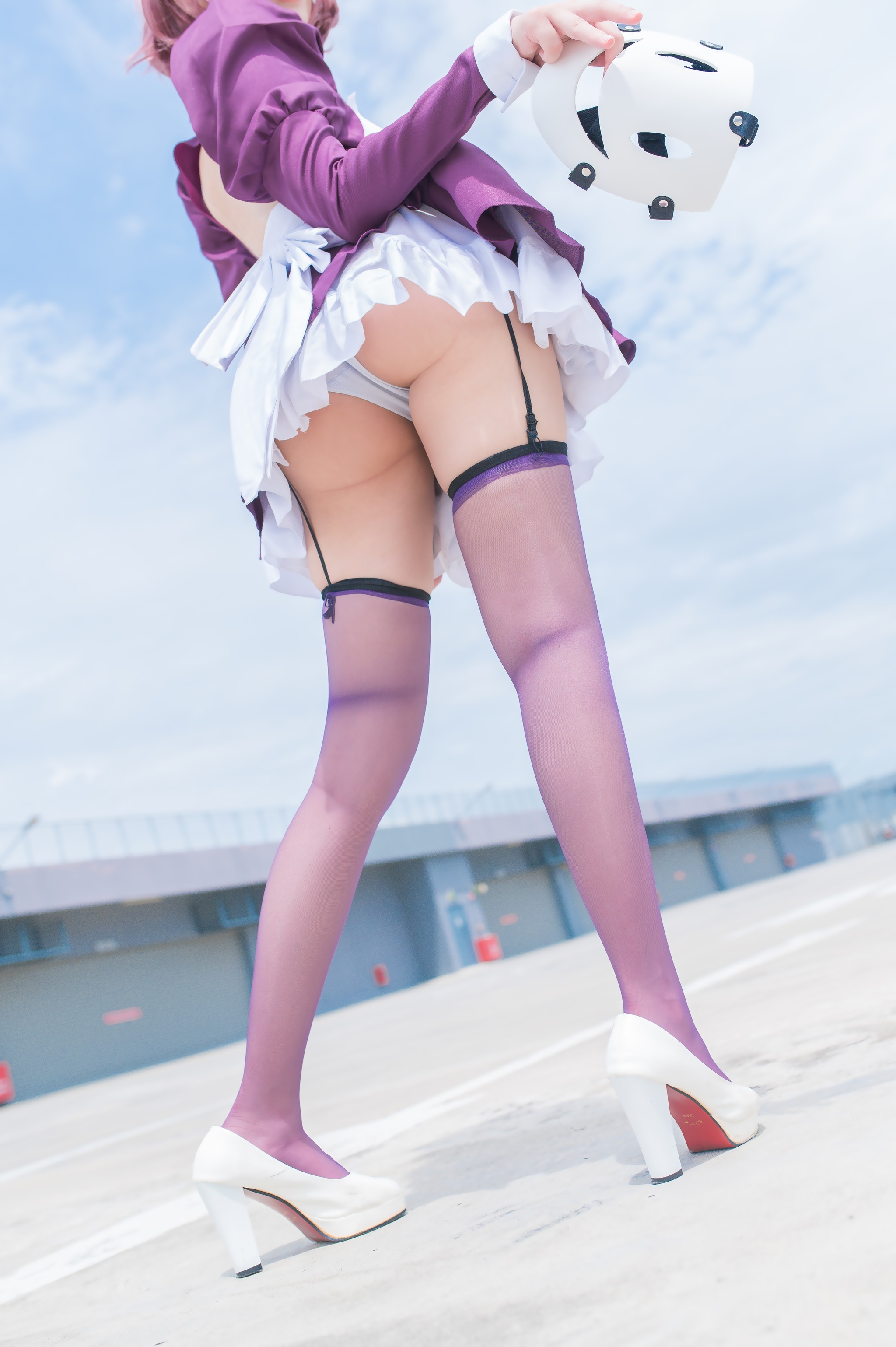 花リリ（Plant Lily） - NO.007 Maid Mask [12P]-XikXak